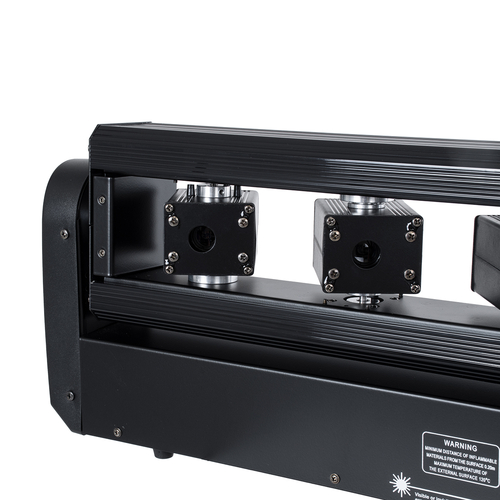 GLOBOSTAR® AMNESIA 51179 Stage Κινούμενη Ρομποτική Κεφαλή Spider Super Beam LASER 150W 2° AC 220-240V IP20 6 x 1W LASER Chip 300mW RED/638nm 100mW GREEN/531nm 600mW BLUE/442nm Πολύχρωμο RGB Dimmable DMX512 Protocol 14/35 Channels - Μ86 x Π23 x Υ9cm - 2 Χρόνια Εγγύηση