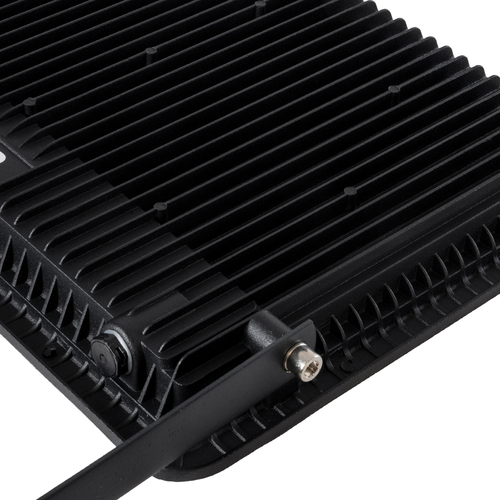 GLOBOSTAR® ATLAS 61432 Προβολέας LED 200W 24000lm 120° AC 220-240V Αδιάβροχο IP67 Φυσικό Λευκό 4500K - Lumileds SMD Chip - TÜV Rheinland Certified - Μαύρο Ματ - Μ38 x Π4 x Υ28cm - 5 Χρόνια Εγγύηση