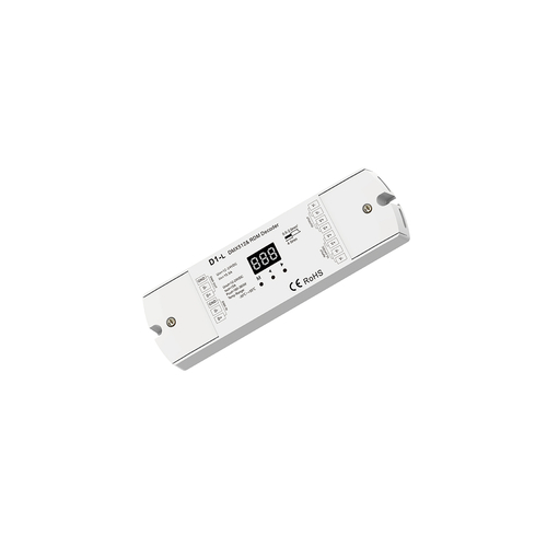 GloboStar® 71446 D1-L SKYDANCE DC DMX & RDM Dimmer High Speed Controller / Decoder 1 Καναλιού DC 12-24V 1 x 15.5A 360W - Max 15.5A 360W - IP20 Μ17 x Π5 x Υ2.5cm - 5 Years Warranty