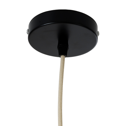 GLOBOSTAR® HIBISCUS 01926 Boho Κρεμαστό Φωτιστικό Οροφής με Ντουί 1 x E27 AC 220-240V IP20 - Μπεζ - Μ100 x Π100 x Υ90cm