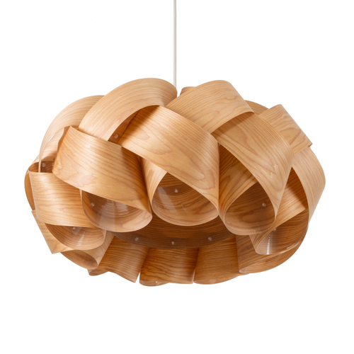 GLOBOSTAR® SARDIGNA 02218 Boho Κρεμαστό Φωτιστικό Οροφής με Ντουί 1 x E27 AC 220-240V IP20 - Καφέ - Μ60 x Π60 x Υ30cm