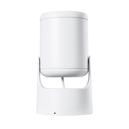 GLOBOSTAR® DETRONIC 60502 Κινούμενο Downlight Σποτ LED 10W 1250lm 24° AC 220-240V IP20 Θερμό Λευκό 2700K - Bridgelux COB Chip & TÜV SÜD Driver - Λευκό Ματ - Μ9 x Π9 x Υ16cm - 5 Χρόνια Εγγύηση