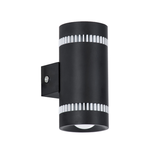 GLOBOSTAR® CANNONAL 60577 Μοντέρνο Φωτιστικό Τοίχου - Απλίκα LED 10W 1150lm 30° AC 220-240V IP20 Θερμό Λευκό 2700K - Bridgelux COB Chip & TÜV SÜD Driver - Μαύρο Ματ & Λευκό Ματ - Μ5 x Π6.5 x Υ11cm - 3 Χρόνια Εγγύηση