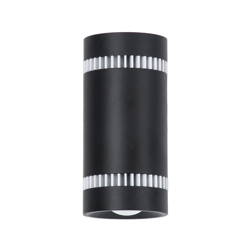 GLOBOSTAR® CANNONAL 60577 Μοντέρνο Φωτιστικό Τοίχου - Απλίκα LED 10W 1150lm 30° AC 220-240V IP20 Θερμό Λευκό 2700K - Bridgelux COB Chip & TÜV SÜD Driver - Μαύρο Ματ & Λευκό Ματ - Μ5 x Π6.5 x Υ11cm - 3 Χρόνια Εγγύηση