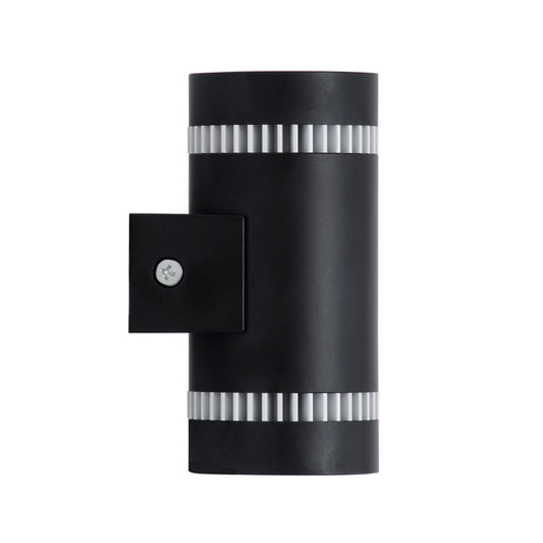 GLOBOSTAR® CANNONAL 60577 Μοντέρνο Φωτιστικό Τοίχου - Απλίκα LED 10W 1150lm 30° AC 220-240V IP20 Θερμό Λευκό 2700K - Bridgelux COB Chip & TÜV SÜD Driver - Μαύρο Ματ & Λευκό Ματ - Μ5 x Π6.5 x Υ11cm - 3 Χρόνια Εγγύηση