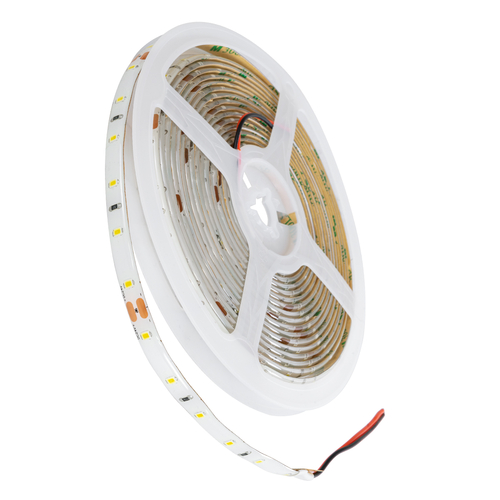 GLOBOSTAR® LILAC 70301 Ταινία LED 6W/m 600lm/m 120° DC 24V Αδιάβροχη IP65 60 x SMD2835 Chip/m Φυσικό Λευκό 4500K Dimmable - Μ500 x Π0.8 x Υ0.2cm - Ρολό 5 Μέτρων - 5 Χρόνια Εγγύηση