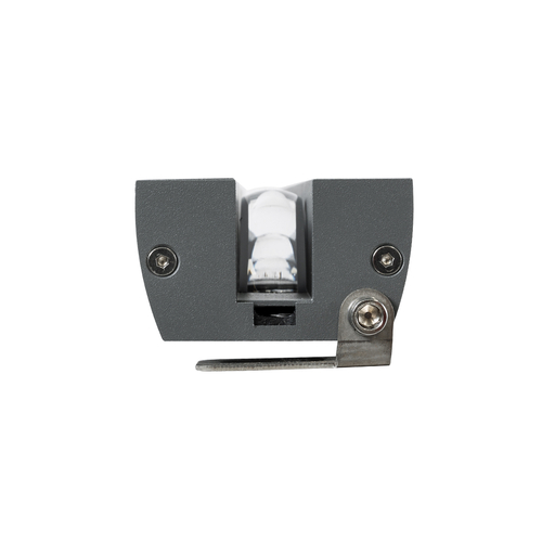 GLOBOSTAR® WINDOWARTE 90725 Φωτιστικό Ανάδειξης Παραθύρων LED 36W 2880lm 8° x 180° DC 24V Αδιάβροχο IP67 Πολύχρωμο RGBW Dimmable DMX512 - CREE XPE Chip - Γκρι Ανθρακί - Μ50 x Π7 x Υ4.5cm - 3 Χρόνια Εγγύηση