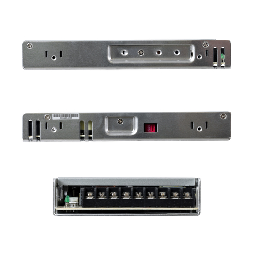 GLOBOSTAR® MEANWELL-LRS450-24 90787 Τροφοδοτικό/Μετασχηματιστής PELV 450W 18.8A DC 24V IP20 - AC 220-240V σε DC 24V / Ρυθμιζόμενo από DC 21.6V έως DC 28.8V - Μ22.5 x Π12.4 x Υ3.5cm - 3 Χρόνια Εγγύηση