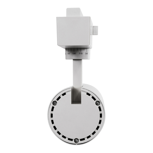 GloboStar® LUGANO 60808 Μονοφασικό Φωτιστικό Σποτ Ράγας LED 20W 2400lm 36° Acrylic HQ LENS AC 220-240V IP20 Φ6.5 x Υ22cm Θερμό Λευκό 2700K - EUROTRACK® System 1L+1N - Λευκό - Bridgelux Chip - TÜV Certified Driver - 5 Χρόνια Εγγύηση