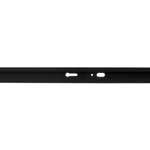 GLOBOSTAR® EUROTRACK-1PH 60984-3M Μονοφασική Ράγα 2 Καλωδίων 1L+1N για Σύστημα Ράγας Eurotrack-1PH AC 220-240V IP20 - Μαύρο Ματ - Μ300 x Π3.6 x Υ2cm