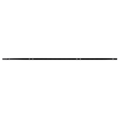 GLOBOSTAR® EUROTRACK-1PH 60984-3M Μονοφασική Ράγα 2 Καλωδίων 1L+1N για Σύστημα Ράγας Eurotrack-1PH AC 220-240V IP20 - Μαύρο Ματ - Μ300 x Π3.6 x Υ2cm