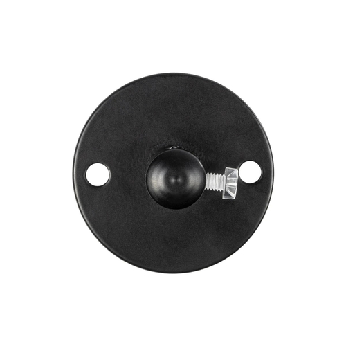 GLOBOSTAR® CABLEBASE 77560 Μεταλλικό Στήριγμα Καλωδίου για Φωτιστικά - Μαύρο - Μ4.5 x Π4.5 x Υ2cm