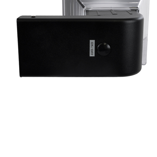 GLOBOSTAR® GRACIOUS 90529 Φωτιστικό Κολωνάκι Κήπου LED 10W 330lm 120° με Ενσωματωμένο Φωτοβολταϊκό Panel 6V 2W & Επαναφορτιζόμενη Μπαταρία Li-ion 3.2V 1800mAh με Αισθητήρα Ημέρας-Νύχτας Αδιάβροχο IP65 Θερμό Λευκό 2700K - Ψυχρό Λευκό 6000K - Γκρι Ανθρακί - Μ29 x Π24 x Υ24cm - 2 Χρόνια Εγγύηση