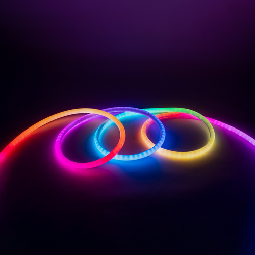 GLOBOSTAR® NEONIO 90756 Ψηφιακή Pixel Addressable Ταινία Neon Flex LED 14.4W/m 864lm/m 360° DC 12V Αδιάβροχο IP67 60 x SMD 5050 Chip/m 20 x Pixel/m Πολύχρωμο RGB Dimmable SPI/TTL Protocol IC SM16703P/WS2811/WS2812 - Μ1000 x Π2 x Υ2cm - Ρολό 10 Μέτρων - 2 Χρόνια Εγγύηση