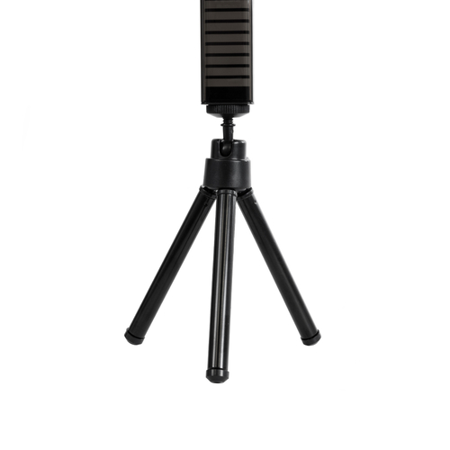 GLOBOSTAR® DIGICOLUMN 90761 Μοντέρνο Επιτραπέζιο Γραμμικό Ψηφιακό Φωτιστικό Digital Pixel Symphony Bar με RF Ασύρματο Χειριστήριο LED 8W 640lm 90° DC 5V με USB 2.0 IP20 Πολύχρωμο RGB Dimmable - Μαύρο - Μ3.4 x Π2.5 x Υ122cm - 2 Χρόνια Εγγύηση