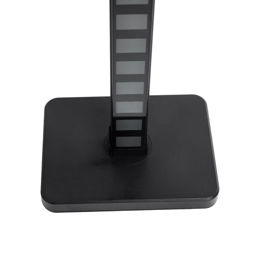 GLOBOSTAR® DIGICOLUMN 90762 Μοντέρνο Επιδαπέδιο Γραμμικό Ψηφιακό Φωτιστικό Digital Pixel Symphony Bar με RF Ασύρματο Χειριστήριο LED 12W 960lm 90° DC 5V με USB 2.0 IP20 Πολύχρωμο RGB Dimmable - Μαύρο - Μ3.4 x Π2.5 x Υ122cm - 2 Χρόνια Εγγύηση