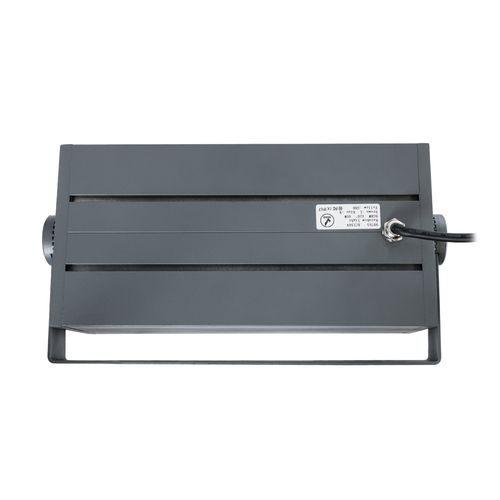 GLOBOSTAR® FLOODKENA 90765 Προβολέας Σποτ Wall Washer LED 40W 3400lm 120° AC 220-240V Αδιάβροχο IP67 Πολύχρωμο RGBW - Bridgelux SMD Chip - Γκρι Ανθρακί - Μ31 x Π10 x Υ17cm - 3 Χρόνια Εγγύηση