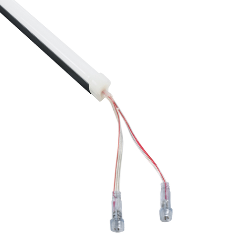 GLOBOSTAR® ALP-13S NEONIO 90775-3M Επιφανειακό Προφίλ Αλουμινίου για Ταινίες LED NEONIO- Μαύρο - Μ300 x Π1.2 x Υ1.3cm