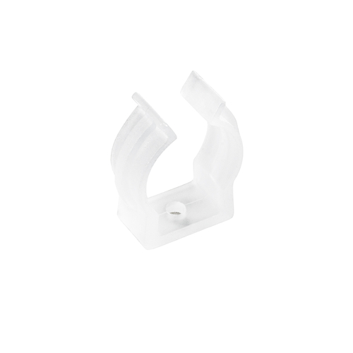 GloboStar® CON-NEONIO 90778 Βάση Στήριξης Ω για την NEONIO Digital Neon Flex LED 14.4W/m 12VDC με Π2 x Υ2cm - Διάφανο - Μ2.3 x Π2 x Υ2.7cm