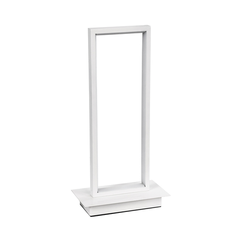 GloboStar® CORNELIE 60461 Επιτραπέζιο Φωτιστικό LED CCT 18W 1980lm 200° AC 220-240V - Εναλλαγή Φωτισμού μέσω Διακόπτη On/Off All In One Ψυχρό 6000k+Φυσικό 4500k+Θερμό 2700k Μ18 x Π10 x Υ36cm - Λευκό - 3 Χρόνια Εγγύηση