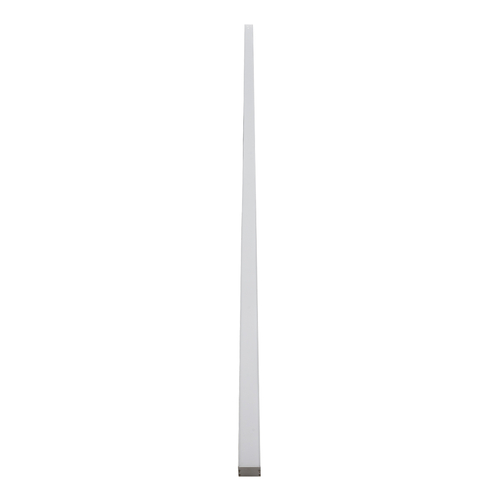 GLOBOSTAR® ALP-LINEAR INGROUND 70860-3M Ενδοδαπέδιο Προφίλ Αλουμινίου Ειδικό για Χωνευτή Χρήση σε Πεζοδρόμια & Δρόμους με Λευκό Γαλακτερό Πατητό Κάλυμμα Υψηλής Αντοχής & Ανθεκτικότητας σε Βάρος για Ταινίες LED IP65 - Ασημί & Λευκό - Μ300 x Π5 x Υ3.5cm