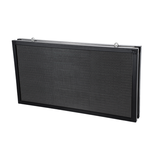 GLOBOSTAR® DISPLAY 90814 Κυλιόμενη Ψηφιακή Επιγραφή 96x48cm P10 Διπλής Όψης LED AC 220-240V Αδιάβροχο IP65 Μπλε - WiFi Control μέσω FK APP - Αισθητήρας Θερμοκρασίας & Υγρασίας - Μ102 x Π11 x Υ54.5cm - 2 Χρόνια Εγγύηση