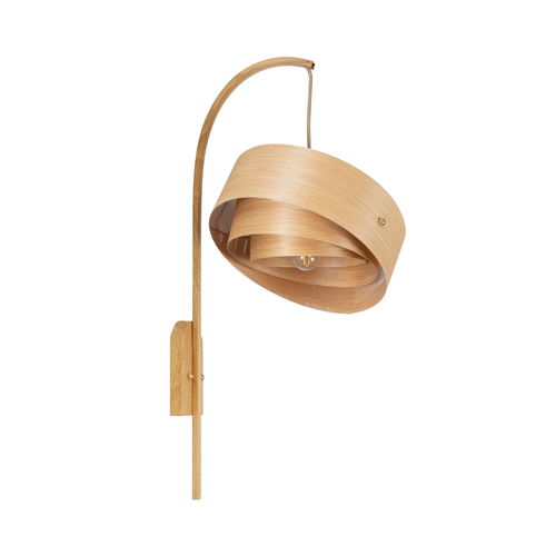 GLOBOSTAR® KALAMA 02223 Boho Φωτιστικό Τοίχου - Απλίκα με Ντουί 1 x E27 AC 220-240V IP20 - Μπεζ - Μ30 x Π40 x Υ70cm