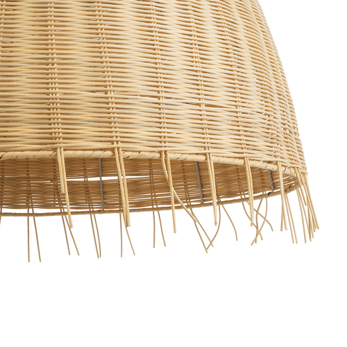 GLOBOSTAR® AQUATIC 01743 Boho Κρεμαστό Φωτιστικό Οροφής με Ντουί 1 x E27 AC 220-240V IP20 - Μπεζ - Μ60 x Π60 x Υ60cm