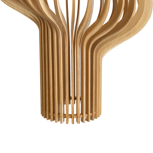 GLOBOSTAR® SCANDINAVIA 02172 Boho Κρεμαστό Φωτιστικό Οροφής με Ντουί 1 x E27 AC 220-240V IP20 - Μπεζ - Μ32 x Π32 x Υ56cm