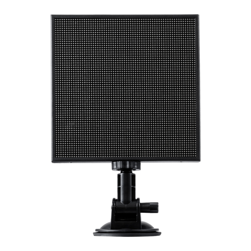 GloboStar® 81502 LED Scrolling Display 64x64 Pixel - Κυλιόμενη Ψηφιακή Πινακίδα / Επιγραφή Μονής Όψης P10 LED SMD DC 5V USB - Λειτουργία μέσω Wi-Fi με Εφαρμογή APP - IP20 - Μ17.5 x Π4 x Υ30.5cm - Πολύχρωμο RGBW - 1 Χρόνο Εγγύηση