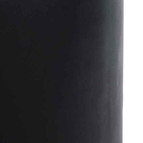 GloboStar® Artificial Garden PUEBLA 20699 Διακοσμητικό Πολυεστερικό Τσιμεντένιο Κασπώ Γλάστρα - Flower Pot Μαύρο Φ51 x Υ56cm