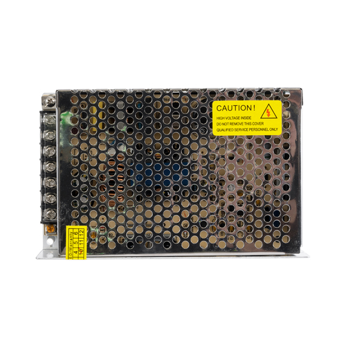 GLOBOSTAR® LUMIVOLT 73045 Τροφοδοτικό/Μετασχηματιστής PELV 200W 8.3A DC 24V IP20 - AC 220-240V σε DC 24V / Ρυθμιζόμενo από DC 22.5V έως DC 25.5V - Μ16 x Π10 x Υ5cm - 3 Χρόνια Εγγύηση