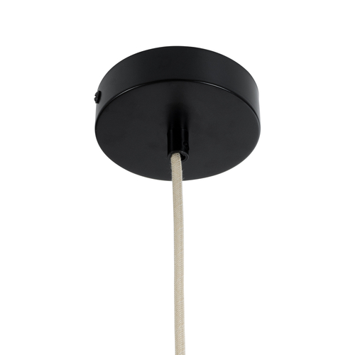 GLOBOSTAR® BEADS 00698 Vintage Κρεμαστό Φωτιστικό Οροφής με Ντουί 1 x E27 AC 220-240V IP20 - Μπεζ - Μ4 x Π4 x Υ47cm