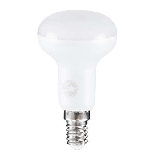 GloboStar® SPOTBULB 60076 Λάμπα E14 R50 LED 8W 776lm 120° AC 220-240V IP20 Φυσικό Λευκό 4500K - Lumileds SMD Chip - Λευκό Γαλακτερό -Μ5 x Π5 x Υ8.9cm - 3 Χρόνια Εγγύηση