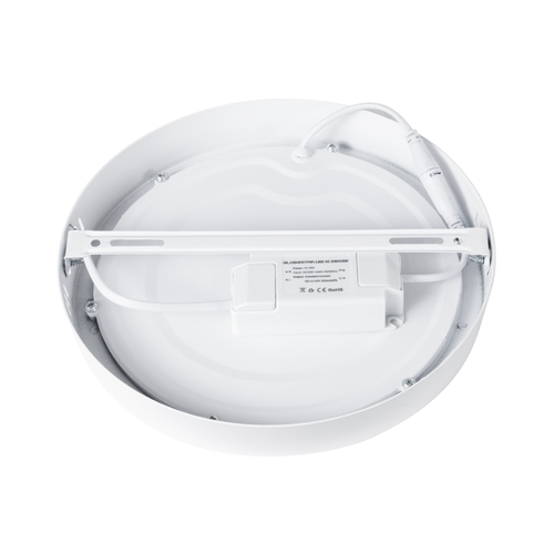 GLOBOSTAR® PANELO 60202 Panel Οροφής LED 20W 1800lm 120° AC 220-240V IP20 Θερμό Λευκό 2700K - Lumileds SMD Chip & TÜV SÜD Driver - Λευκό Γαλακτερό - Μ22 x Π22 x Υ3cm / Q20cm - 3 Χρόνια Εγγύηση