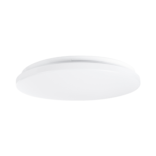 GLOBOSTAR® CELANO 61010 Φωτιστικό Πλαφονιέρα Οροφής LED 30W 2700lm 120° AC 220-240V Αδιάβροχο IP54 Θερμό Λευκό 2700K - Lumileds SMD Chip - Λευκό Γαλακτερό - Μ33 x Π33 x Υ6cm - 3 Χρόνια Εγγύηση