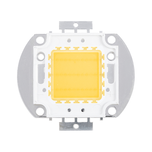 GloboStar® 73764 Υψηλής Ισχύος LED COB BRIDGELUX 30W 2400lm DC 28-32V - Μ5.5 x Π5.2 x Υ0.4cm - Θερμό Λευκό 2700K - 2 Χρόνια Εγγύηση