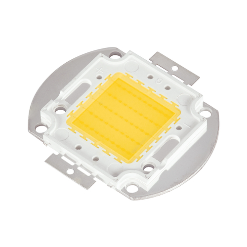 GloboStar® 73765 Υψηλής Ισχύος LED COB BRIDGELUX 50W 4000lm DC 28-32V - Μ5.6 x Π5.2 x Υ0.6cm - Θερμό Λευκό 2700K - 2 Χρόνια Εγγύηση