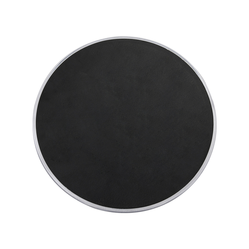 GLOBOSTAR® VEGGIE 90550 Φωτιστικό Κολωνάκι Κήπου με Ντουί 1 x E27 60° AC 220-240V Αδιάβροχο IP65 - Μαύρο - Μ23 x Π23 x Υ60cm