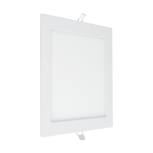 GLOBOSTAR® PANELO 60198 Χωνευτό Panel Οροφής LED 20W 2120lm 120° AC 220-240V IP20 Φυσικό Λευκό 4500K - Lumileds SMD Chip & TÜV SÜD Driver - Λευκό Γαλακτερό - Μ22.5 x Π22.5 x Υ1.9cm / Q20 x 20cm - 3 Χρόνια Εγγύηση