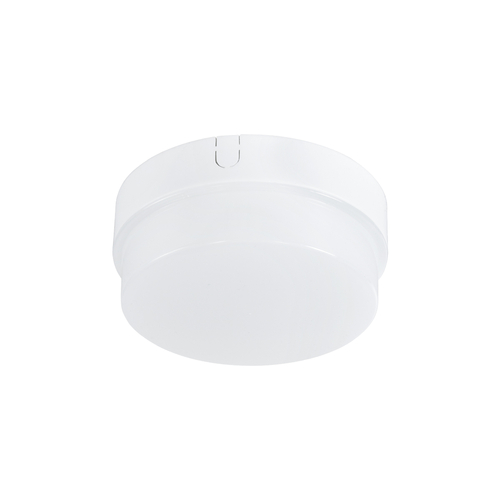 GLOBOSTAR® REVANO 61013 Φωτιστικό Πλαφονιέρα Οροφής LED 12W 1080lm 180° AC 220-240V Αδιάβροχο IP54 Θερμό Λευκό 2700K - Lumileds SMD Chip - Λευκό Γαλακτερό - Μ12 x Π12 x Υ4.5cm - 2 Χρόνια Εγγύηση