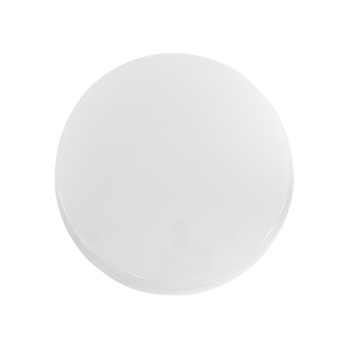 GLOBOSTAR® REVANO 61015 Φωτιστικό Πλαφονιέρα Οροφής LED 15W 1425lm 180° AC 220-240V Αδιάβροχο IP54 Φυσικό Λευκό 4500K - Lumileds SMD Chip - Λευκό Γαλακτερό - Μ17 x Π17 x Υ5cm - 2 Χρόνια Εγγύηση