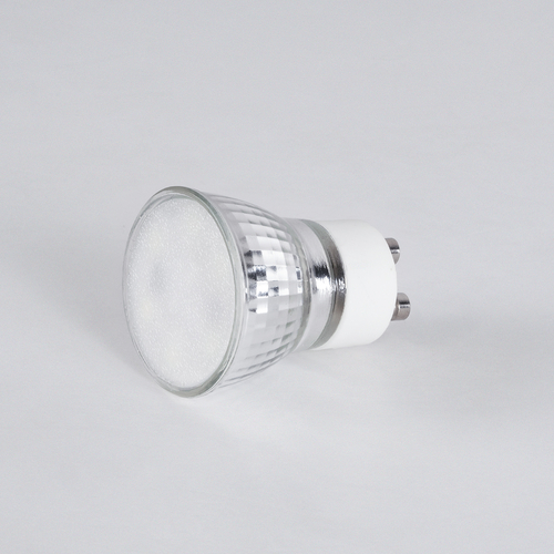 GloboStar® 76006 Σποτ LED GU10 MR11 4W 400lm 120° AC 220-240V με Λευκό Γαλακτερό Γυαλί Ψυχρό Λευκό 6000K - 2 Χρόνια Εγγύηση