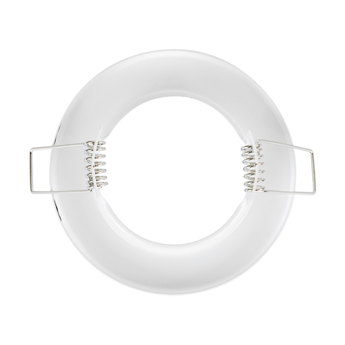 GLOBOSTAR® DELTA 77807 Χωνευτή Βάση για Σποτ MR16 με Ντουί GU10/GU5.3 IP20 - Λευκό - Μ8.3 x Π8.3 x Υ3.1cm / Q6cm