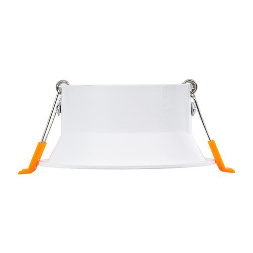 GLOBOSTAR® ALPHA 77830 Χωνευτή Κινούμενη Βάση για Σποτ MR16 με Ντουί GU10/GU5.3 IP20 - Λευκό - Μ9.4 x Π9.4 x Υ4.2cm / Q8.3cm