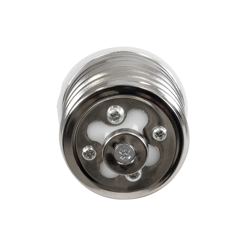 GloboStar® 78970 Πλαστικός Αντάπτορας Μετατροπέας από 1xE40 Ντουί σε 1xE27 Ντουί Λευκό Φ4.2 x Υ5cm