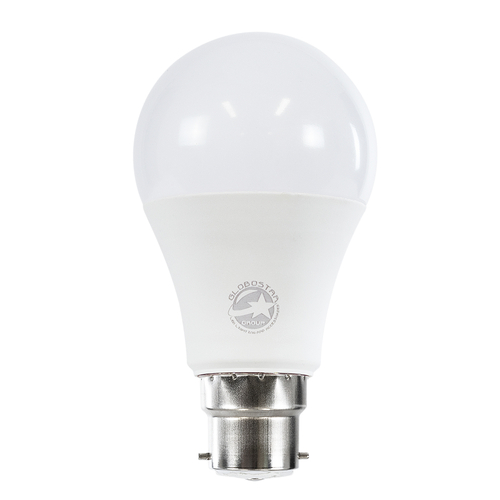 GLOBOSTAR® GLOBE 60051 Λάμπα B22 A60 LED 10W 1000lm 260° AC 220-240V IP20 Ψυχρό Λευκό 6000K - Lumileds SMD Chip - Λευκό Γαλακτερό - Μ6 x Π6 x Υ11cm - 3 Χρόνια Εγγύηση