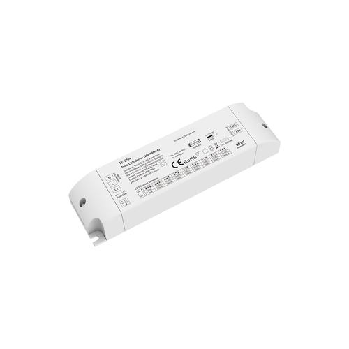 GLOBOSTAR® SKYDANCE-TE-25A 73134 DC Triac & Push Dimmer CC Τροφοδοτικό/Μετασχηματιστής SELV με 1 x 250-900mA 25W Κανάλι AC 220-240V σε DC 10-52V 900mA 25W Max IP20 - Triac & Push Dimming - Μ17.5 x Π4.4 x Υ3cm - 5 Χρόνια Εγγύηση