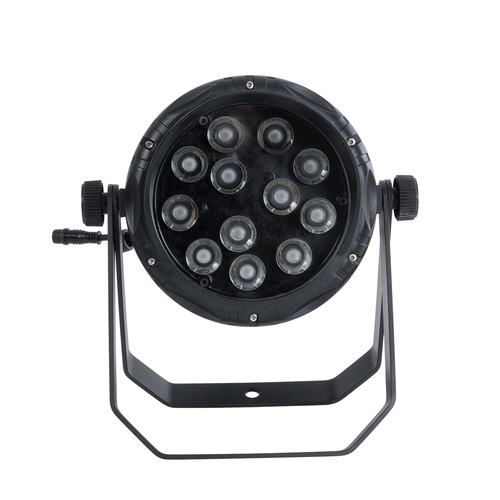 GLOBOSTAR® FLOODKARA 90820 Προβολέας Σποτ Wall Washer με Αντιθαμβωτική Γρίλια LED 54W 5940lm 5° DC 24V Αδιάβροχο IP67 Πολύχρωμο RGBW Dimmable DMX512 - CREE XPE Chip - Γκρι Ανθρακί - Μ28 x Π32 x H27cm - 3 Χρόνια Εγγύηση