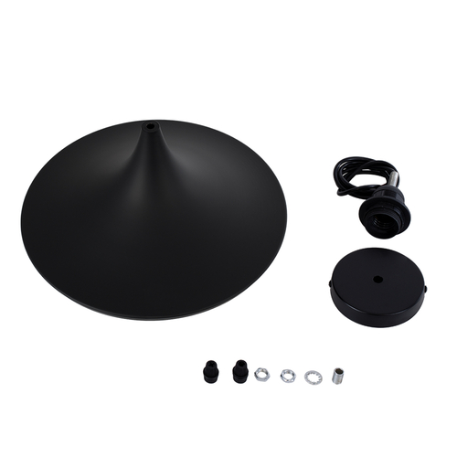 GLOBOSTAR® SHANGHAI 01025-B Μοντέρνο Κρεμαστό Φωτιστικό Οροφής με Ντουί 1 x E27 AC 220-240V IP20 - Μαύρο & Χρυσό - Μ37 x Π37 x Υ20cm